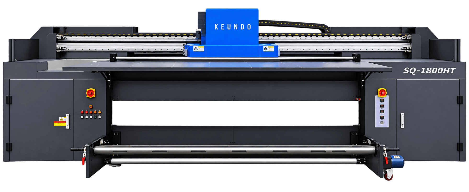 Гибридный Уф-принтер 1.8м 4 печатные головы Epson i3200
